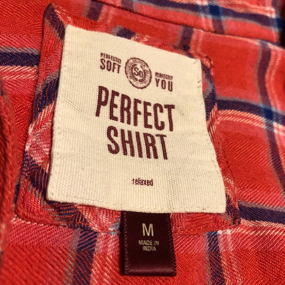 Flannel Button Down - Picture 4 of 4
